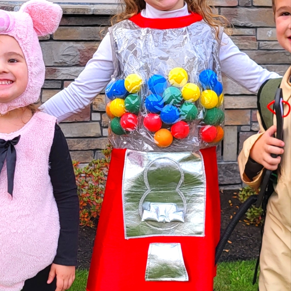 Gumball machine costume